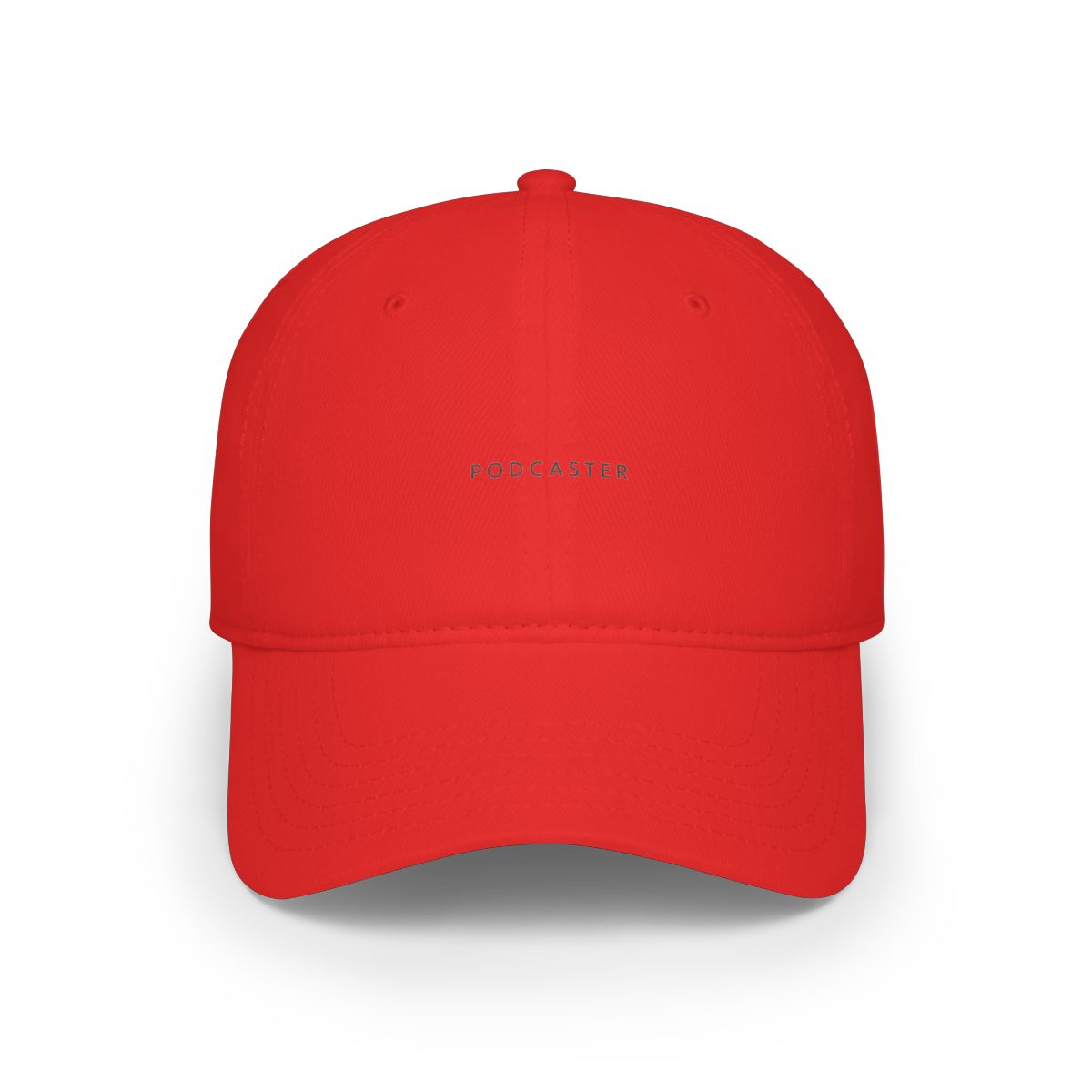 Bold Podcaster Embroidered Baseball Cap - Official hats merchandise