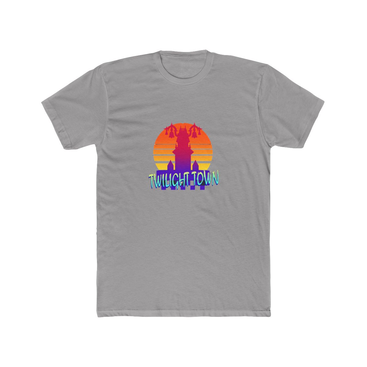 Twilight Town 80s Neon Aesthetic T Shirt - Official t-shirts merchandise