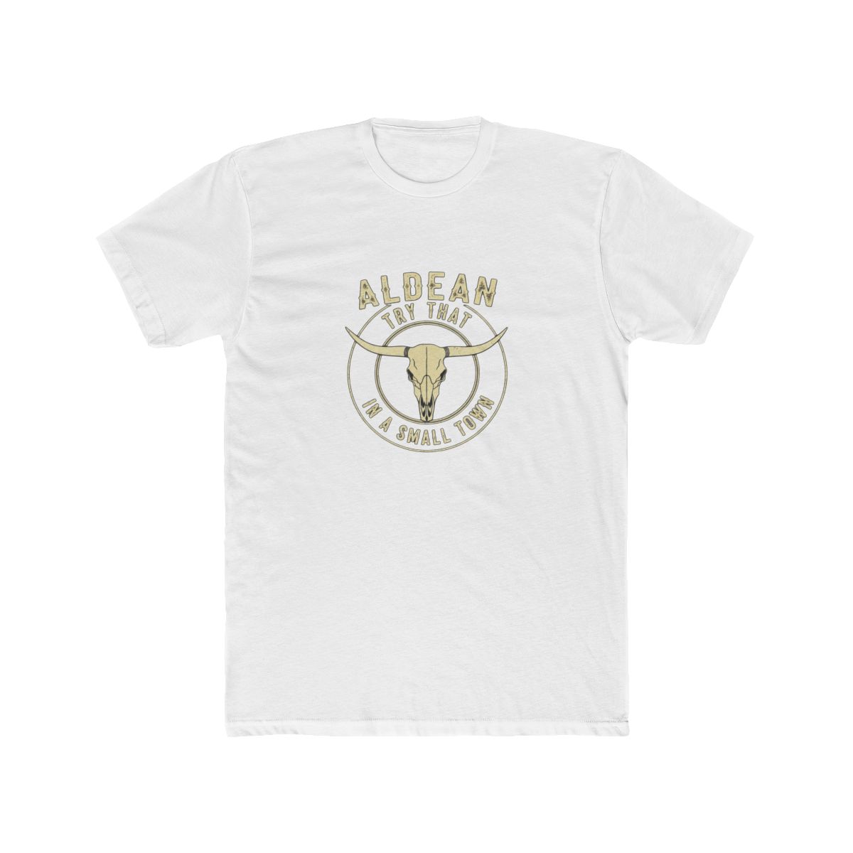 Jason Aldean Try That In A Small Town Bull Skull T Shirt - Official t-shirts merchandise