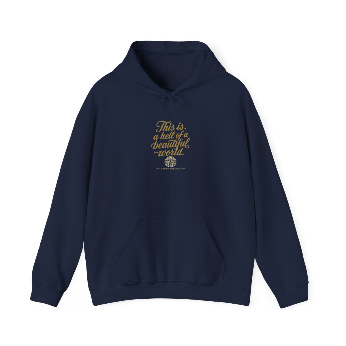 S-Town "This is a hell of a beautiful world." Hoodie - alternate angle 2, merchandise