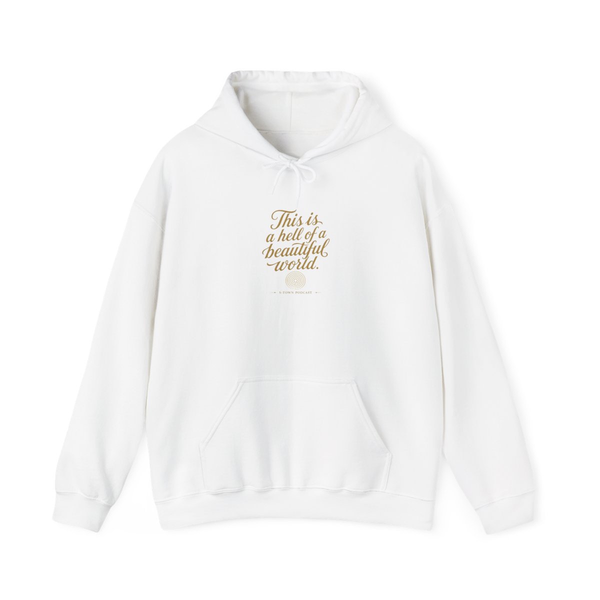 S-Town "This is a hell of a beautiful world." Hoodie - alternate angle 3, merchandise